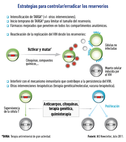 Imagen: Estrategias para controlar/erradicar los reservorios